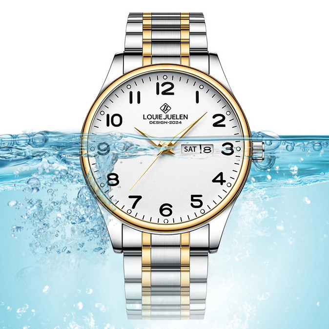 LOUIE JUELEN QUARTZ GB-L585SGW