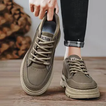 BRITISH STYLE RETRO CASUAL BOOT GB-K821