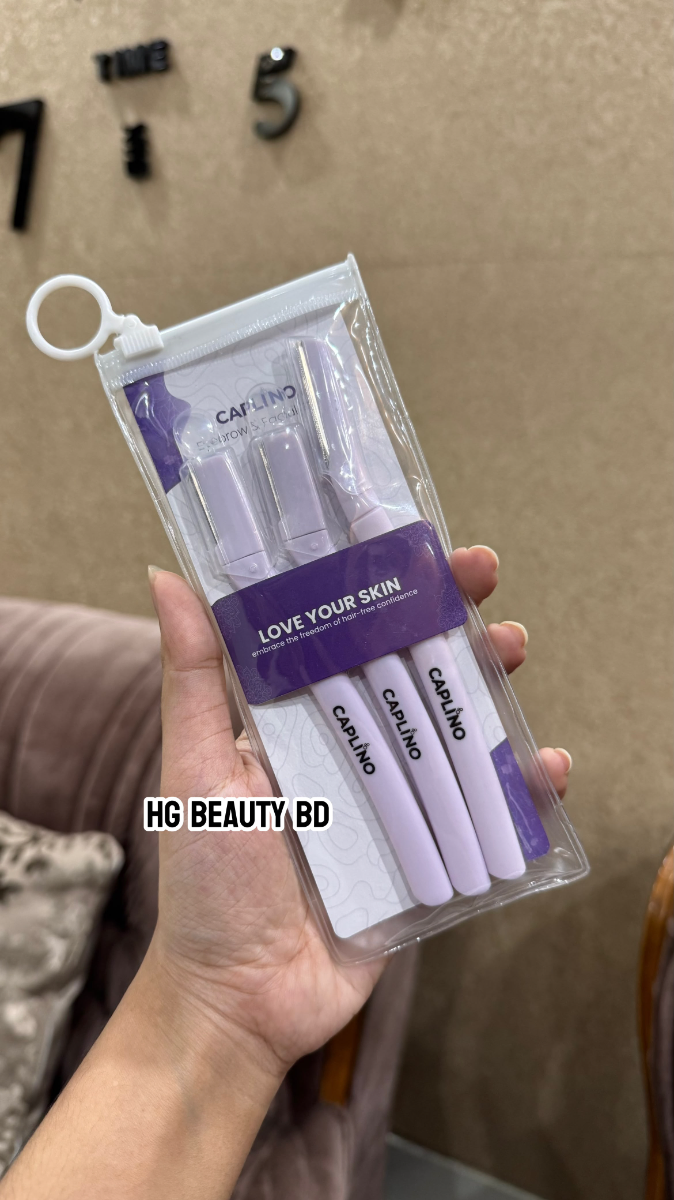 Caplino Eyebrow & Facial Razor 3pcs Set
