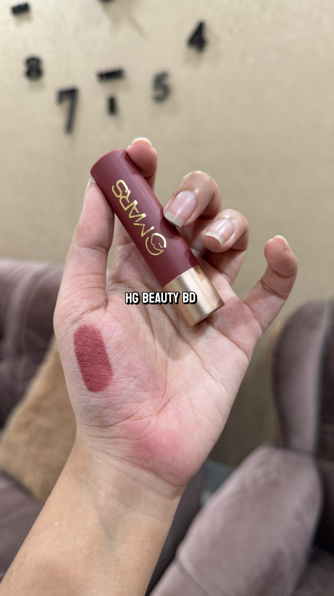 MARS Creamy Matte Long Lasting Lipstick 3.2g (02 Zesty Zumba) brand logo Mars