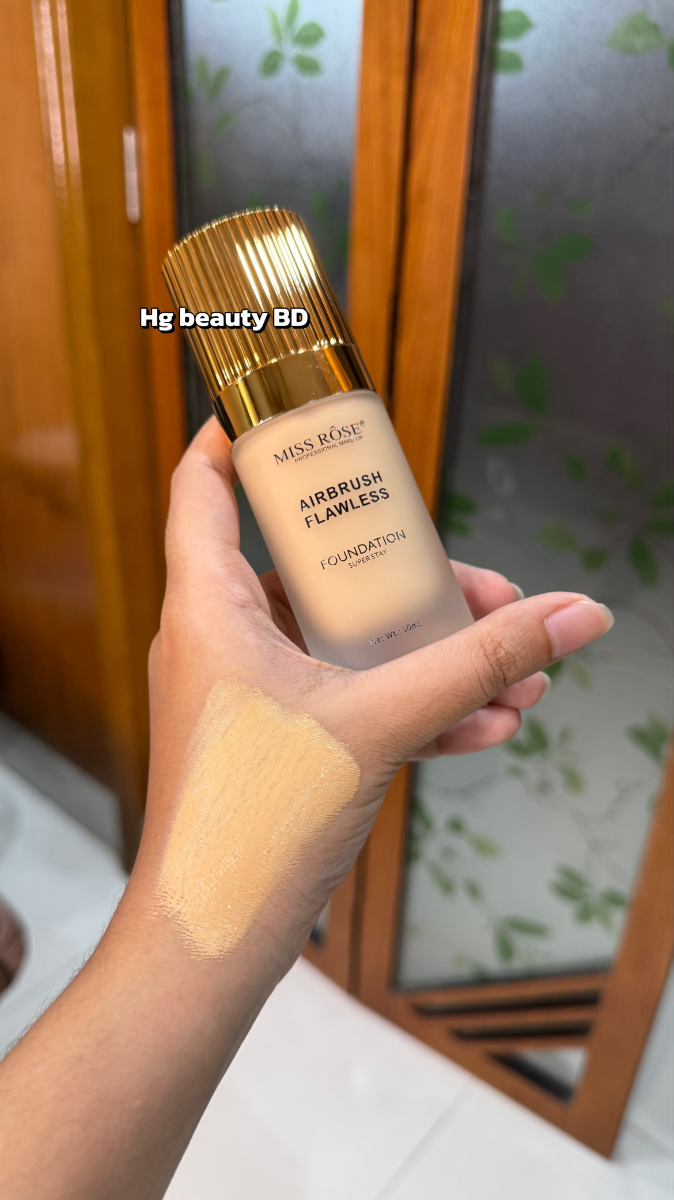 Miss ROSE Airbrush Flawless SuperStay Foundation (Beige 1) 30ml