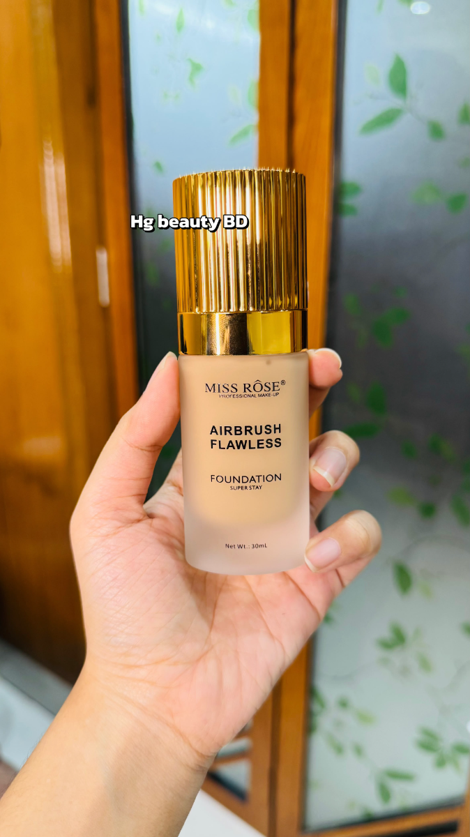 Miss ROSE Airbrush Flawless SuperStay Foundation (Beige 1) 30ml