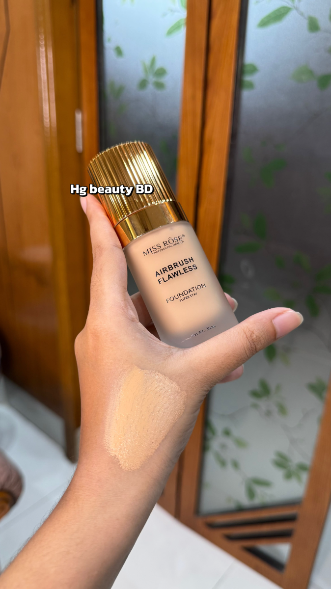 Miss ROSE Airbrush Flawless SuperStay Foundation (Beige 4) 30ml