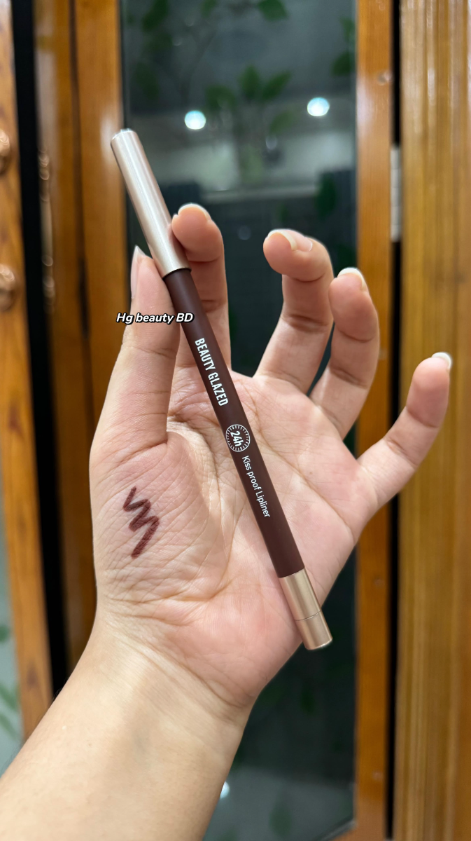 Beauty Glazed Waterproof & Long Lasting Lipliner Pencil – B114 Chocolate