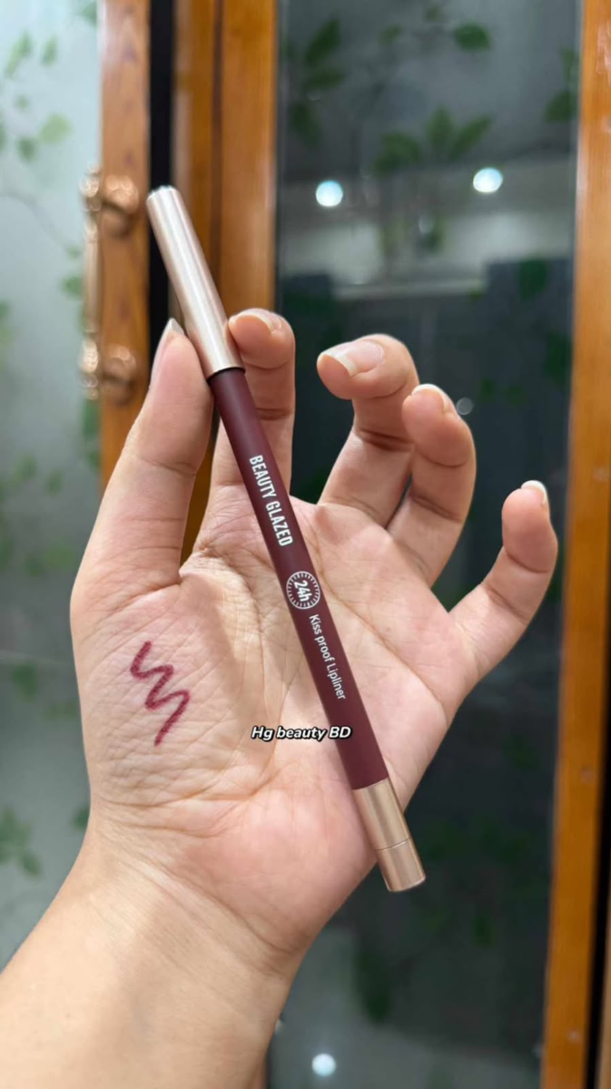Beauty Glazed Waterproof & Long Lasting Lipliner Pencil – B118 Burnt Umber 