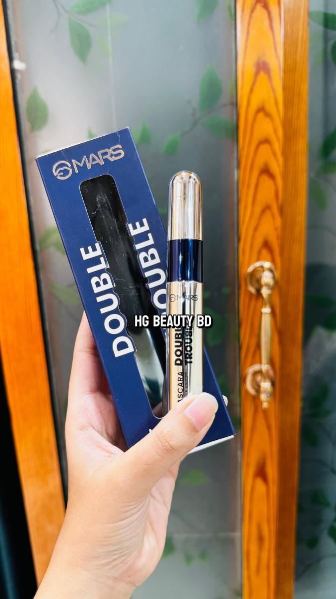 MARS Double Trouble Mascara – 2-Step Volumizing & Lengthening – Black 