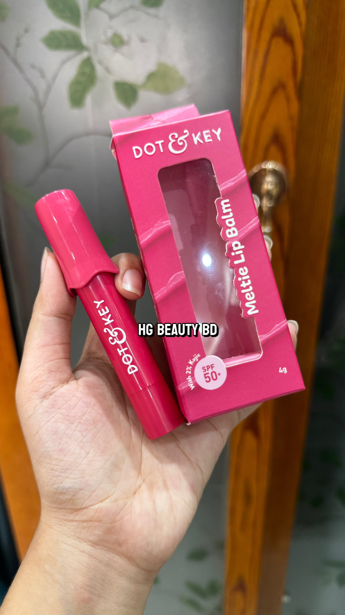 Dot & Key Meltie Lip Balm SPF 50+ with 2% Kojic - Strawberry Glaze 