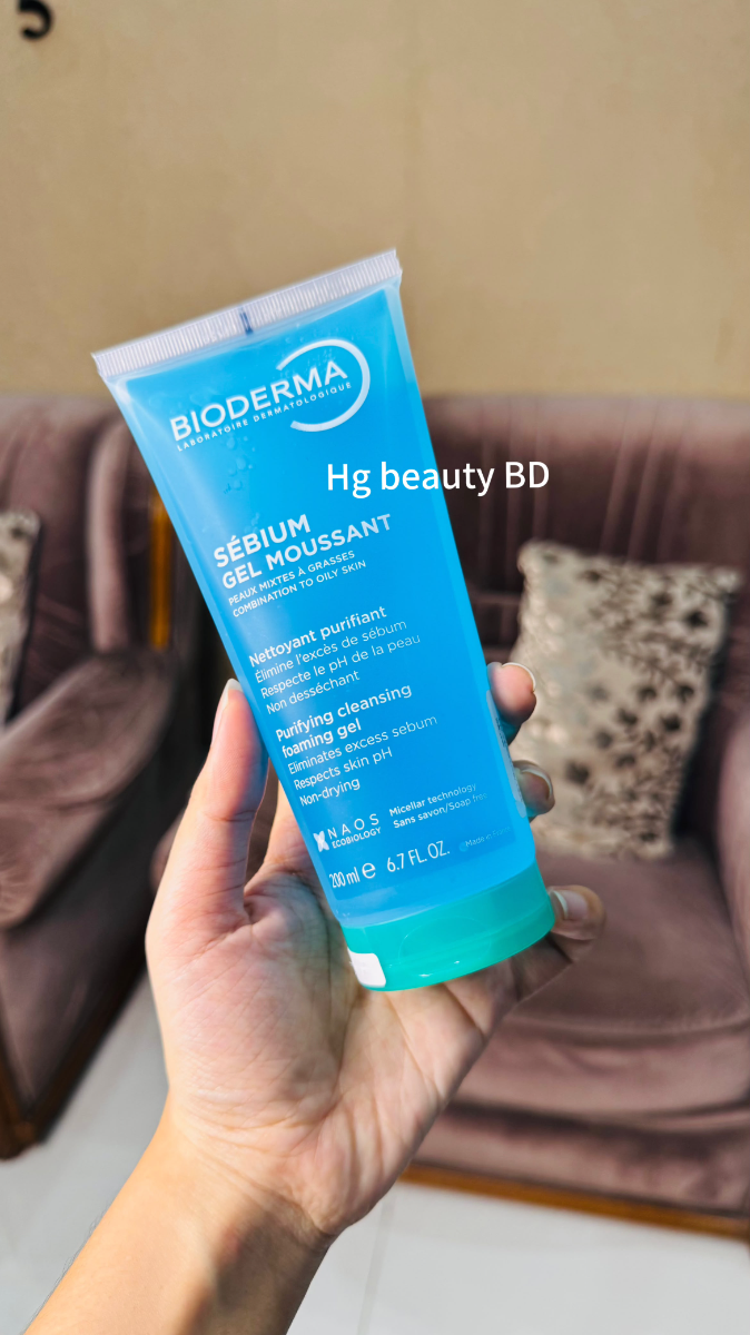 Bioderma sebium gel moussant cleanser tube version