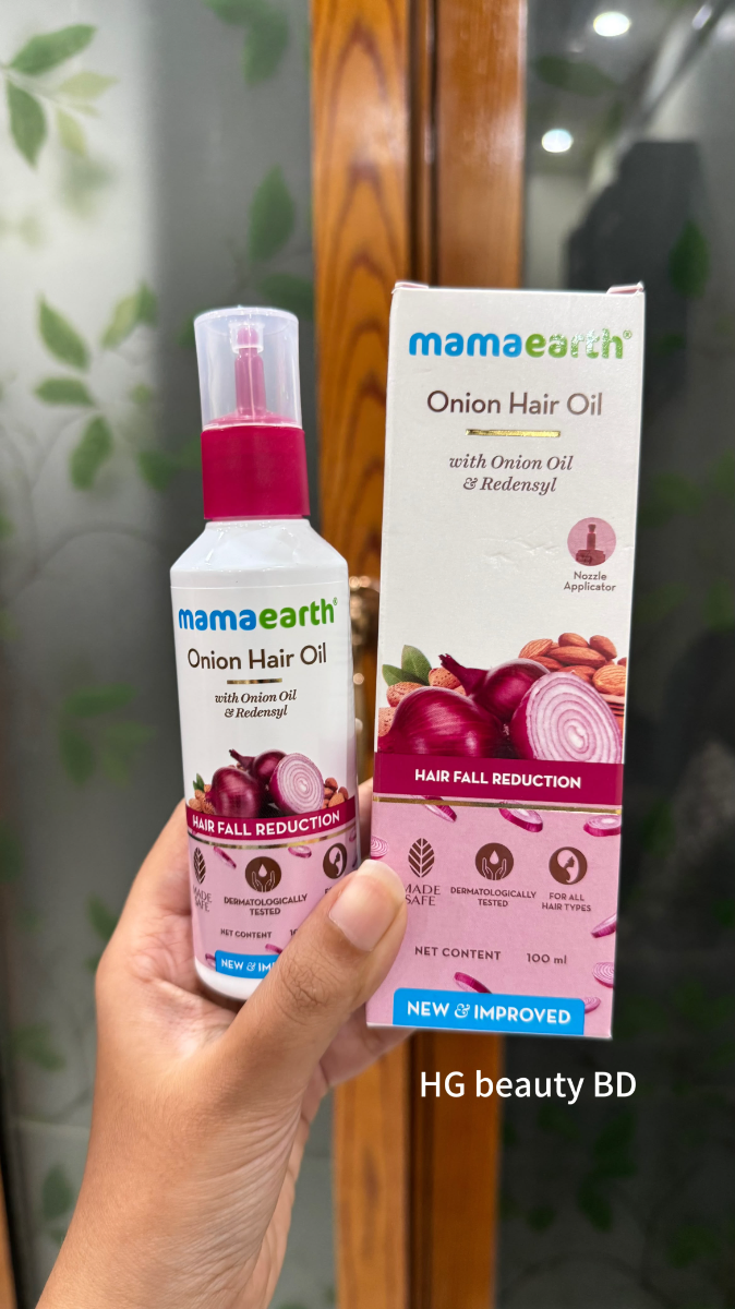 Mamaearth Onion Hair Oil & Redensyl 