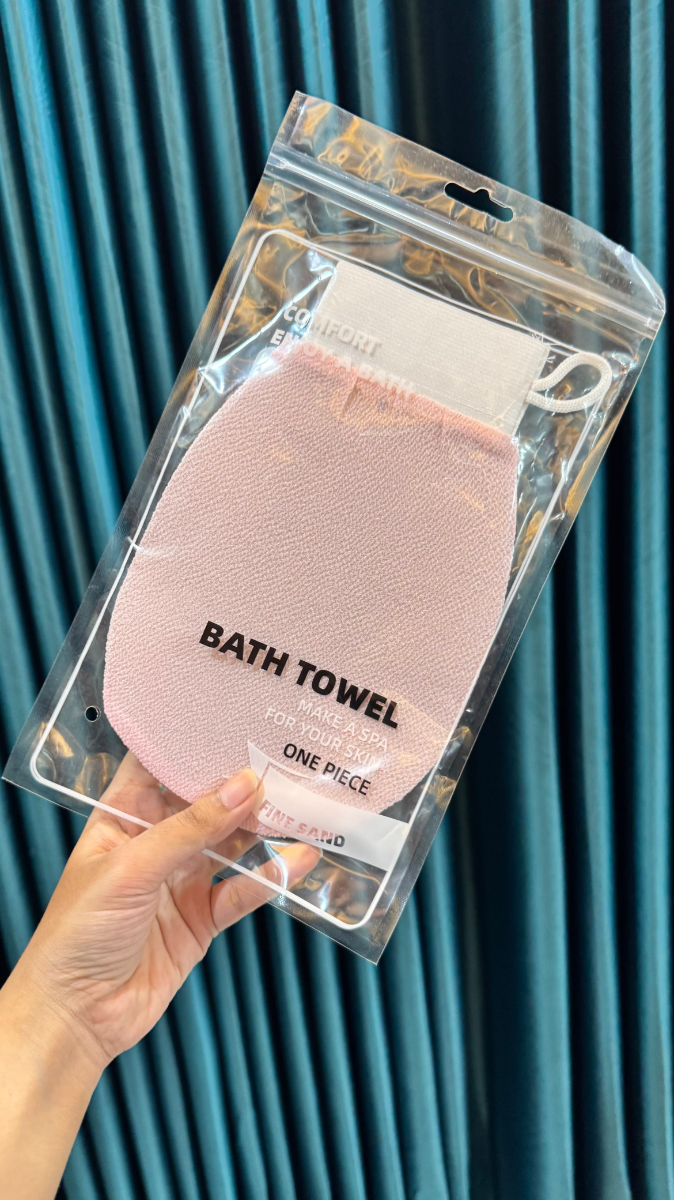 Shower bath gloves