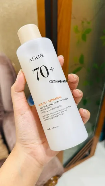 ANUA Rice 70+ Glow Milky Toner 250ml