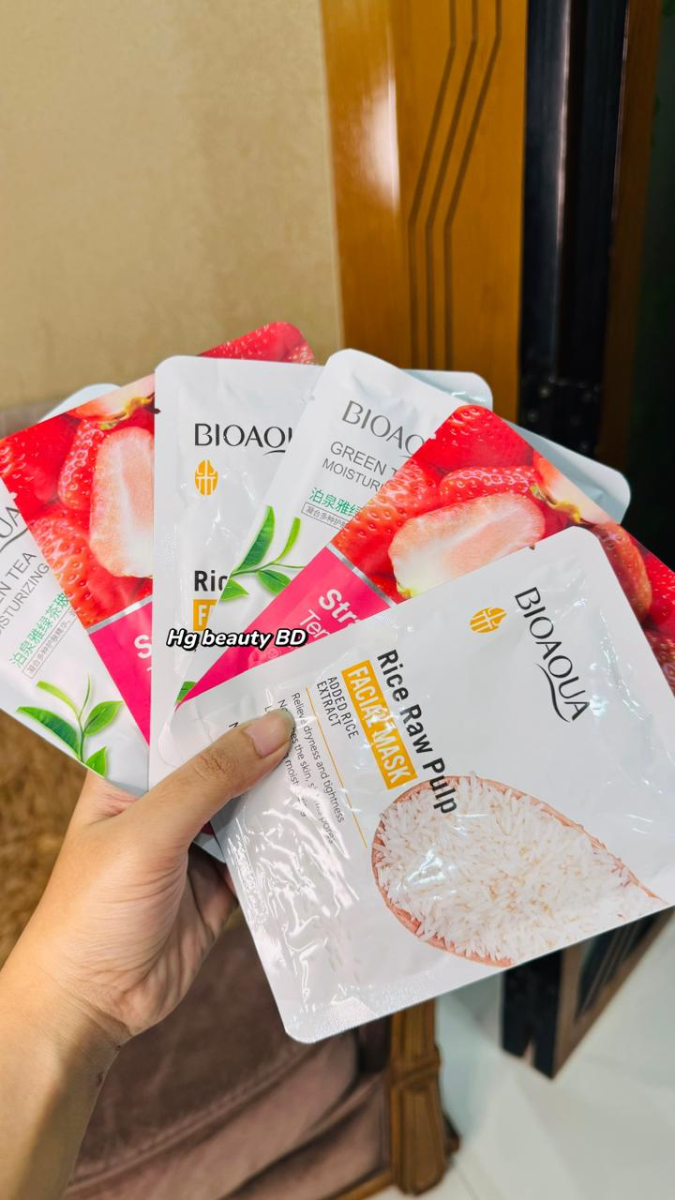 Bioaqua Facial Sheet Mask Combo - (6ps)