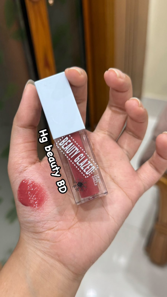 Beauty Glazed Lip Oil Cool Chillz – 105 Intense Rosewood