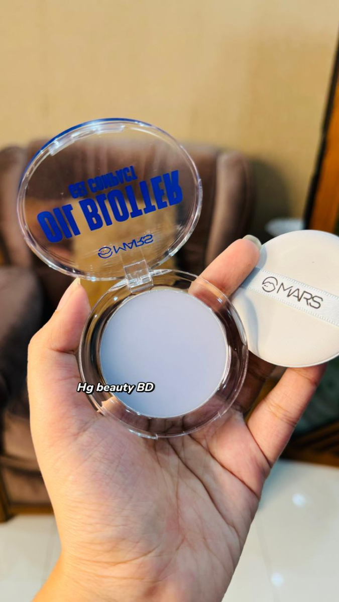 MARS All Oil Blotter Gel Compact for Poreless Effect (5gm)