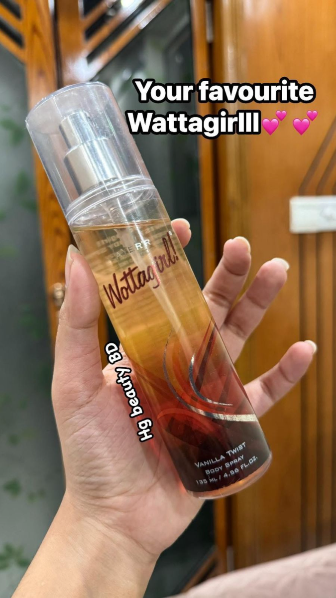 Layer'r Wottagirl Vanilla Twist Body Spray 135ml