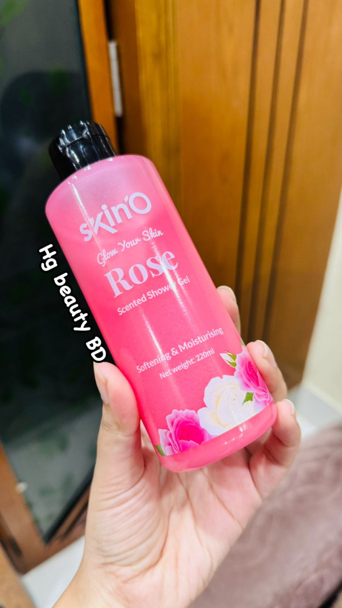 skinO Rose Scented Shower Gel 220ml