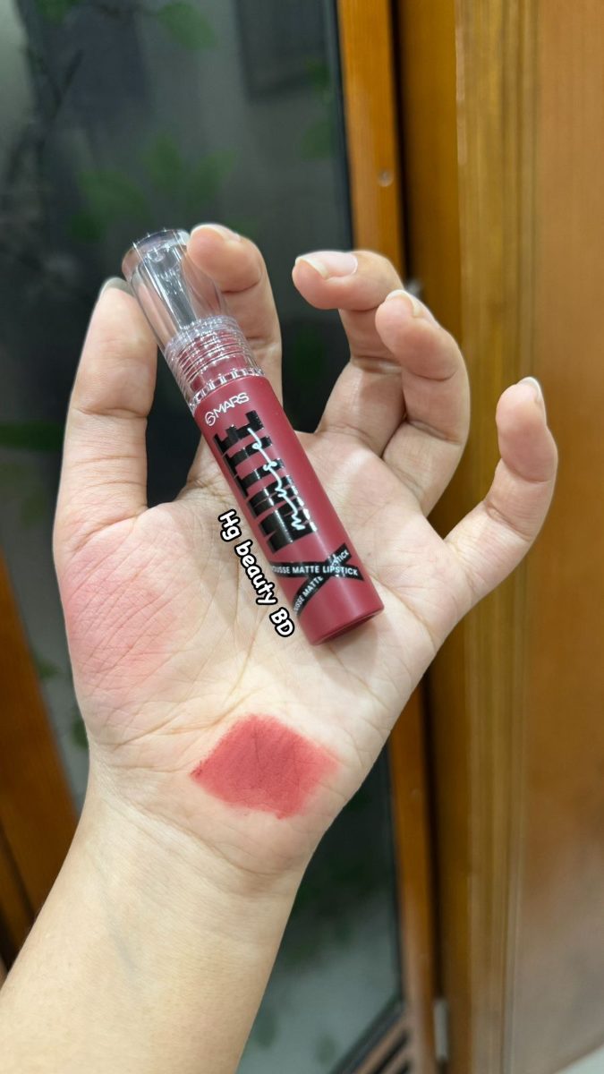 Mars Mousse Matte Lipstick - 01 Leading Lady