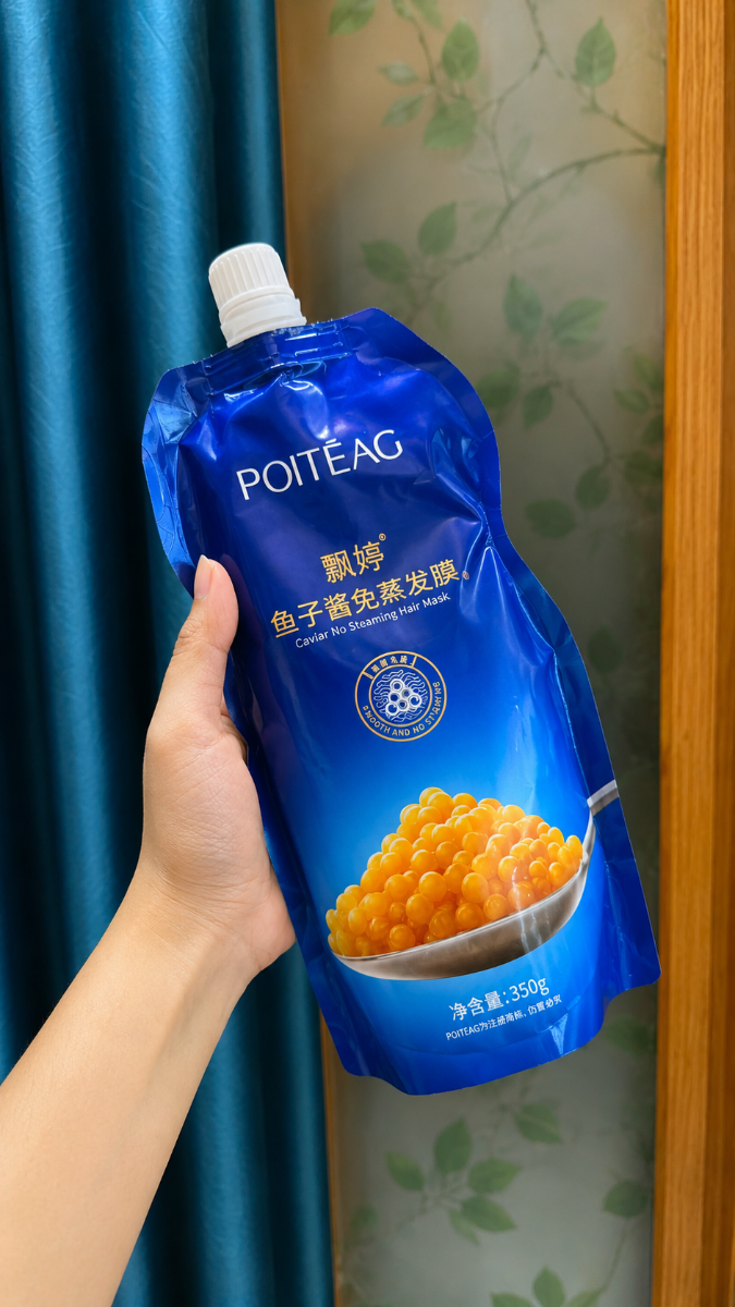Poiteag Piaoting Caviar No Steaming Hair Film - shampoo
