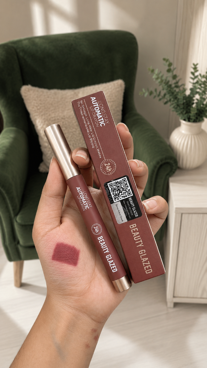 Beauty Glazed Lip Crayon Dark – Brown B102