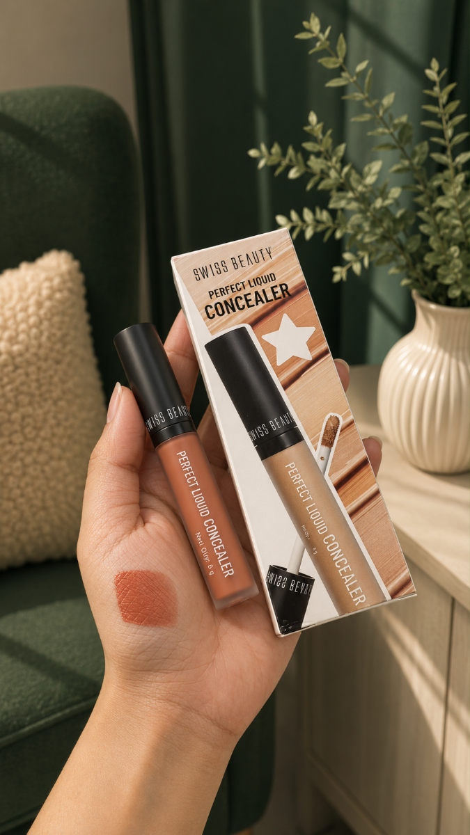Swiss Beauty Liquid Concealer Orange