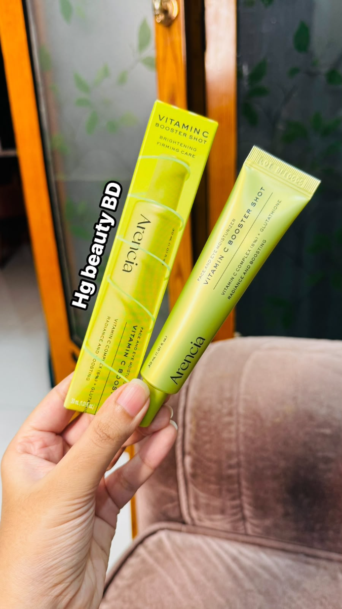 ARENCIA Vitamin C Booster Shot Face & Eye Cream Moisturizer 30ml