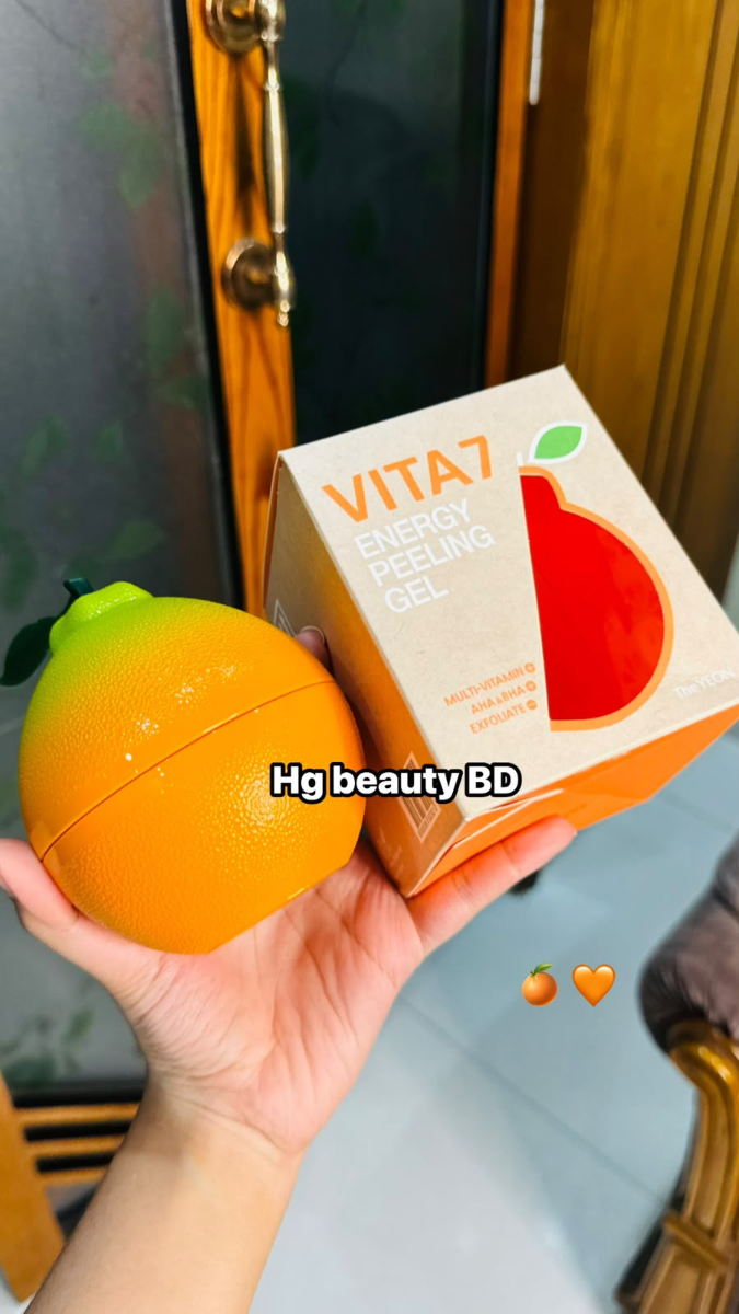 The YEON Vita 7 Energy Peeling Gel 100ml – Multivitamin + AHA & BHA - Exfoliate
