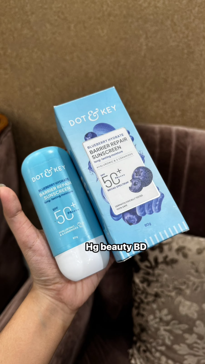 Dot & Key Blueberry Hydrate Barrier Repair Sunscreen SPF 50+ PA++++ 80g