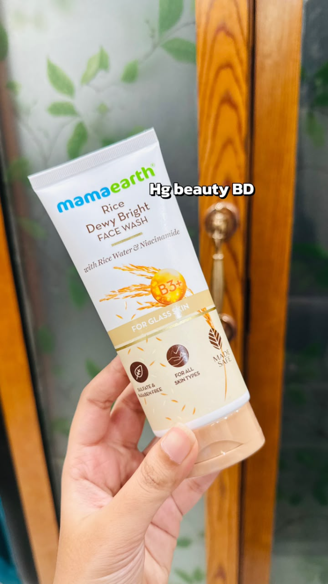 Mamaearth Rice Dewy Bright Face Wash 100ml