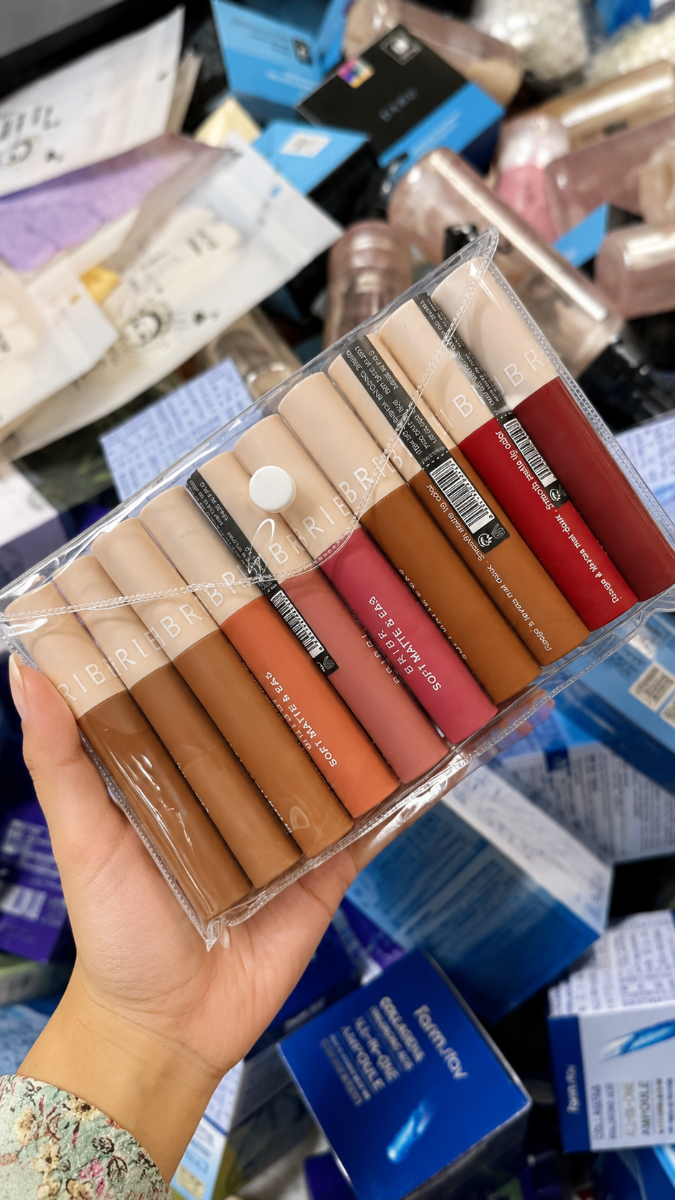 BRIBRI Soft Matte & Easy Lipstick Set- 10pcs