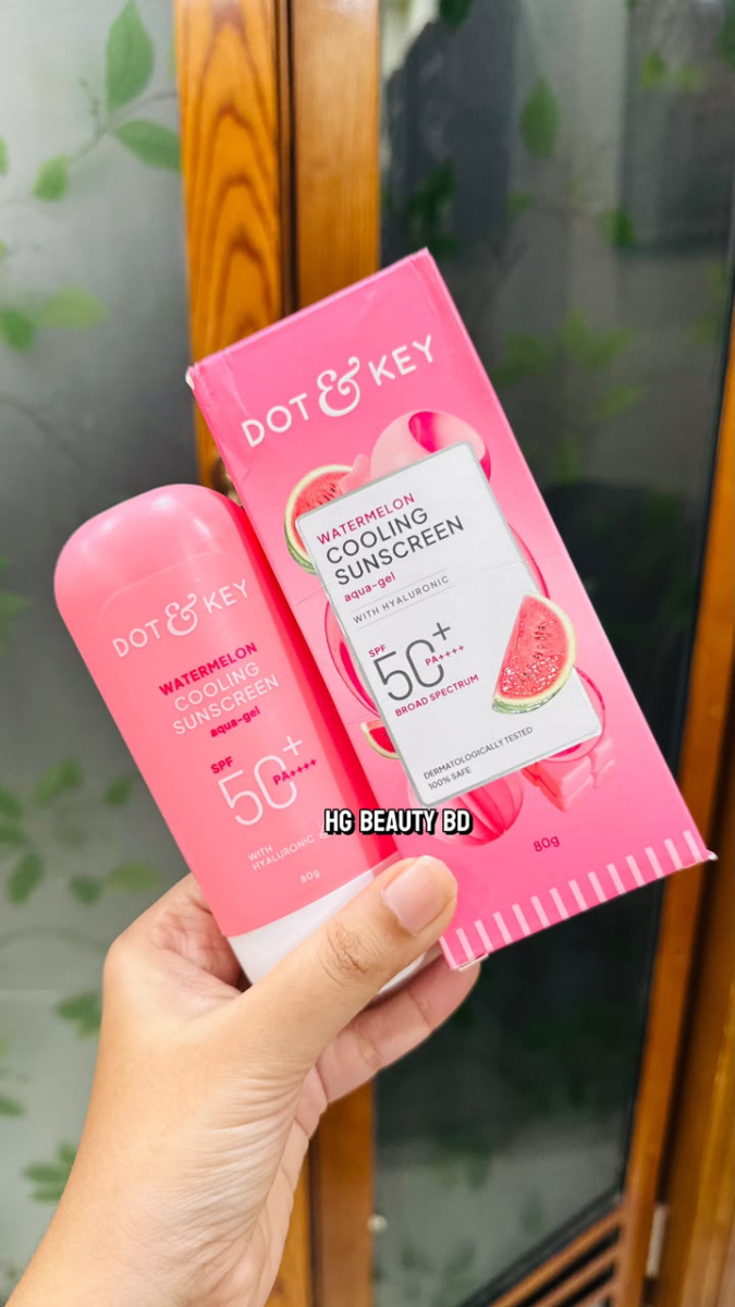 Dot & Key Watermelon Cooling Sunscreen SPF 50+ PA++++ Size: 80gm 