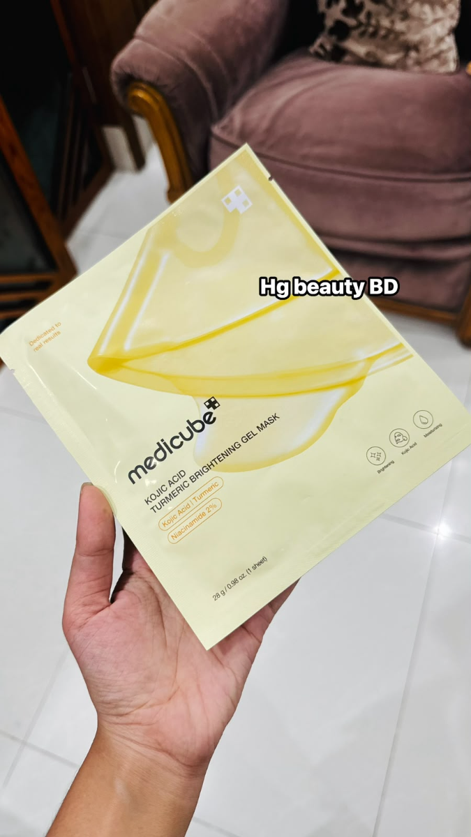 medicube Kojic Acid Turmeric Brightening Gel Mask 28g