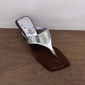 FRENCH-STYLE WEDGE HIGH-HEELED SANDALS GB-0129