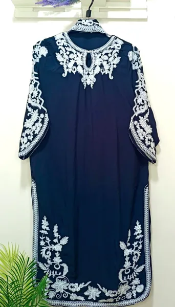 Original Pakistani Stitched 3pcs _ Dark Blue
