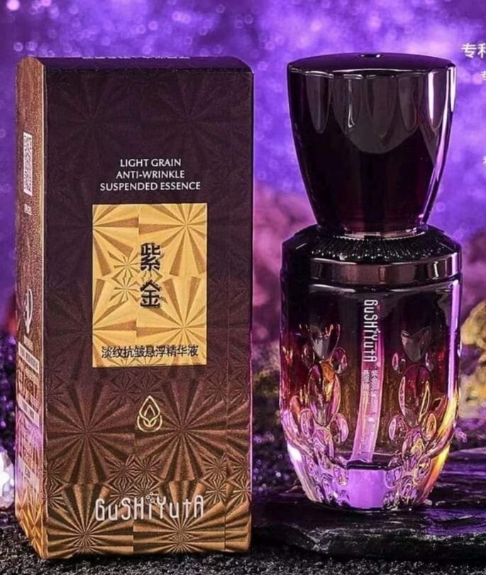 GushiYuta Light Grain Anti Wrinkle Suspended Essence 50ml