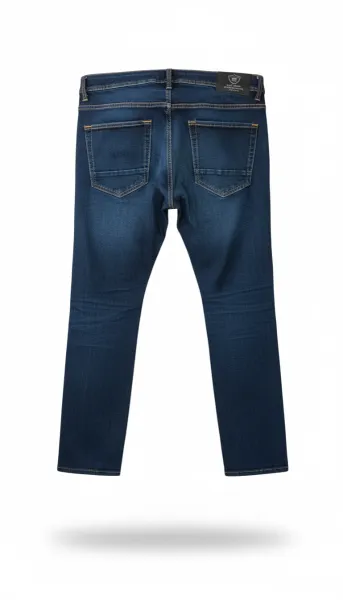 Light Blue Slim Fit Denim Jeans