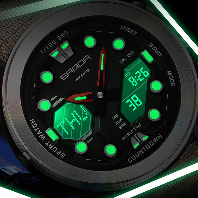 SANDA QUARTZ GB-S3392GR