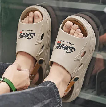 OUTERWEAR COMFORTABLE CASUAL THICK-SOLED SANDALS GB-3301