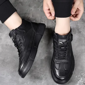  AUTUMN AND WINTER SPORTS CASUAL LEATHER SHOES 8129B