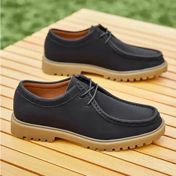 RETRO GENUINE LEATHER  CASUAL SHOES GB-5068