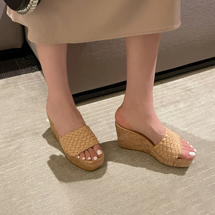 WOVEN HEEL OUTDOOR WOMEN SANDAL GB-8822