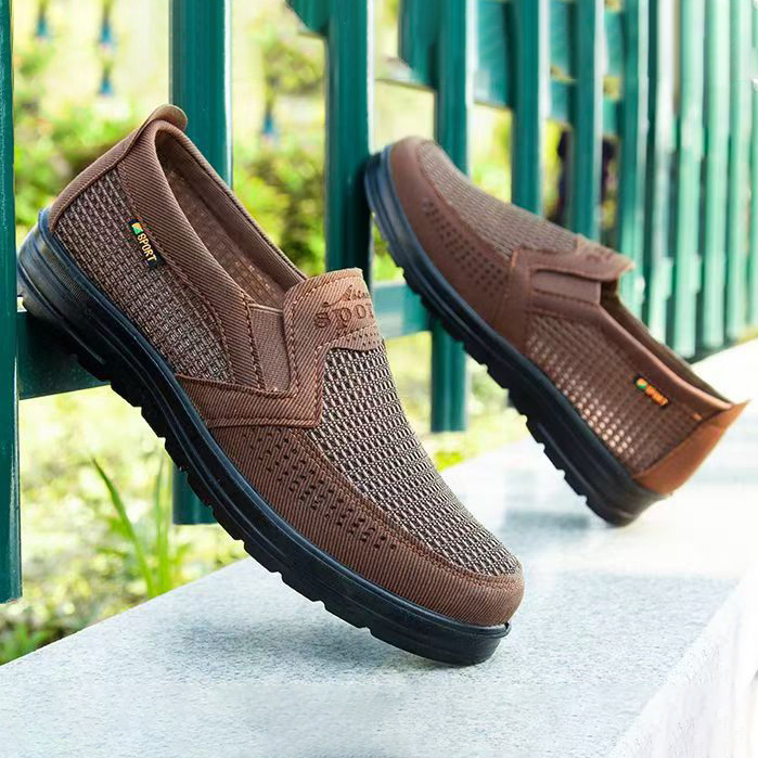 CROSS-BORDER  BREATHABLE CASUAL MEN'S SHOES X411Br