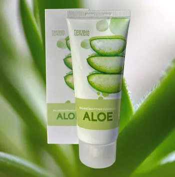 Tenzero Aloe Balancing Foam Cleanser- 100ml	
