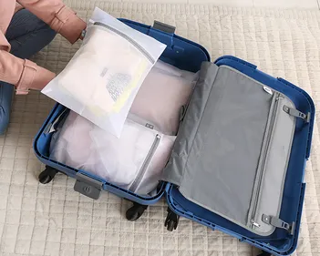 4-Piece Reusable Travel Packing Organizer Set
