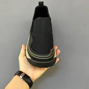 BREATHABLE SOFT LEATHER MESH CASUAL SHOE 5827B