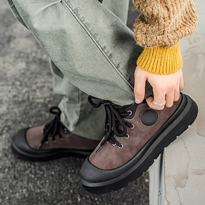  WINTER HIGH-TOP VELVET SHOES 5030BR