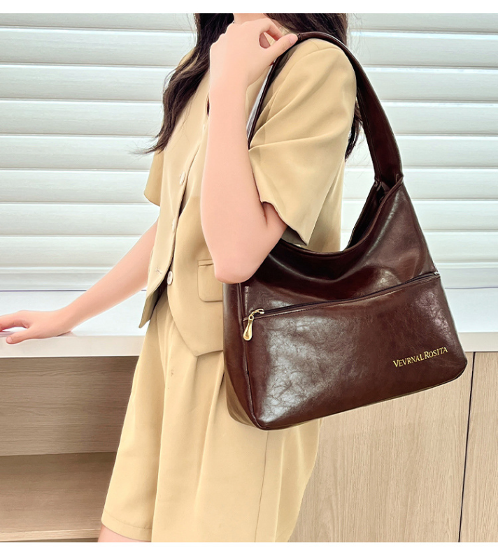 Trendy Women's Hobo Style Tote Bag
