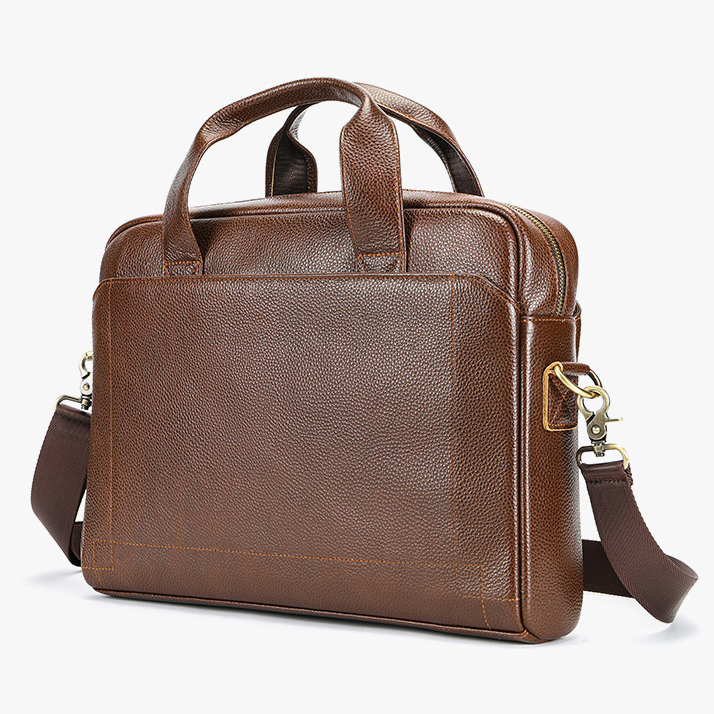 HIGH END TOP LAYER COWHIDE  BUSINESS BAG GB-5006