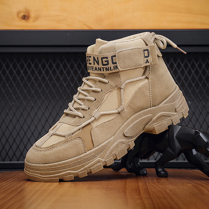 BRITISH STYLE NON-SLIP HIGH-TOP BOOT GB-9696