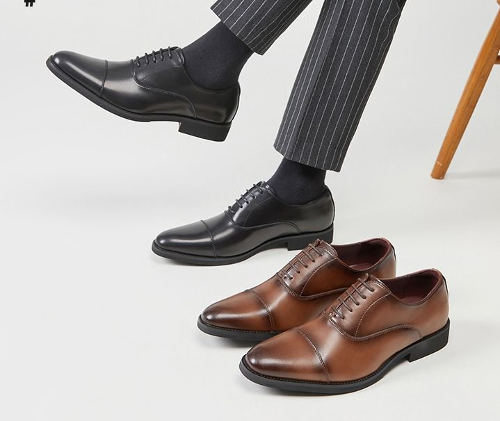 Majestic Leather Oxford Shoes