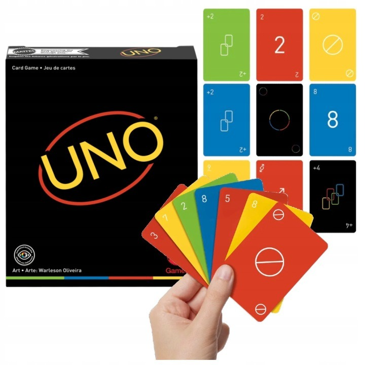 UNO Minimalista Playing Cards Game 